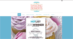 Desktop Screenshot of dancingdesserts.com